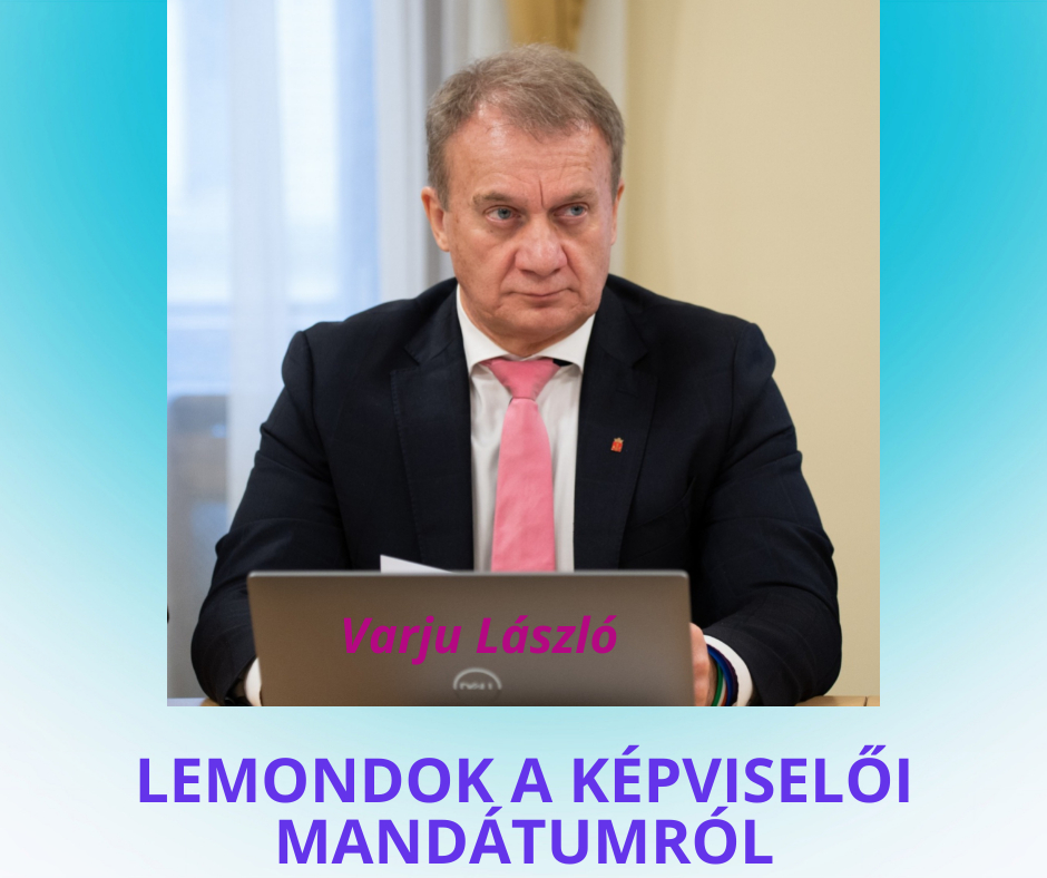 Varju László lemondott képviselői mandátumáról