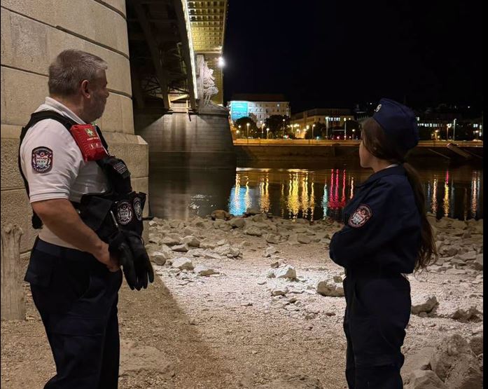 Robbanótestet találtak a Margit-szigetnél az alacsony vízállás miatt: péntek hajnalban lezárások vár...